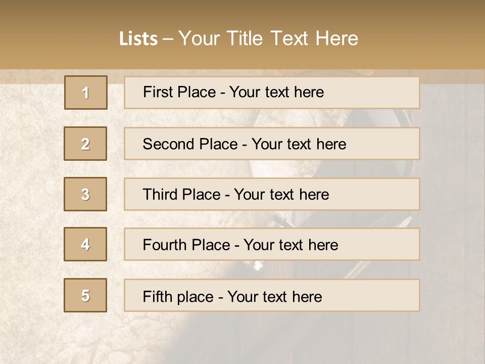 Dirty Rusty Old PowerPoint Template