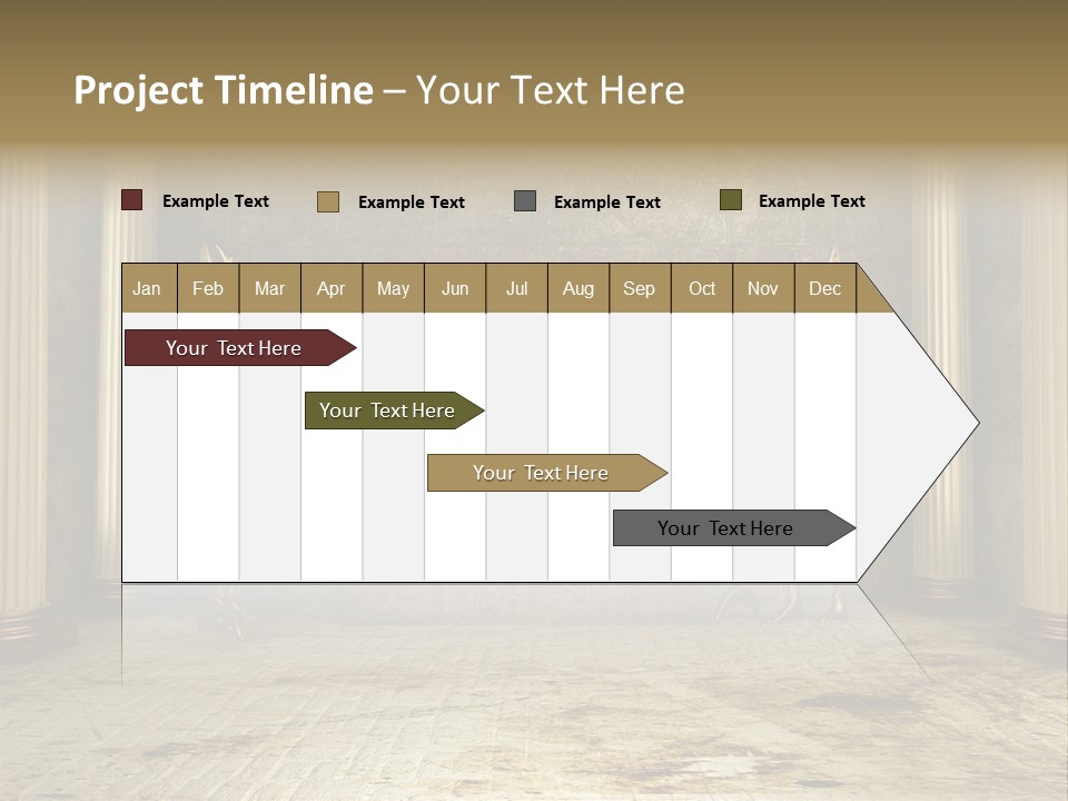 Eagle Monument Pharao PowerPoint Template