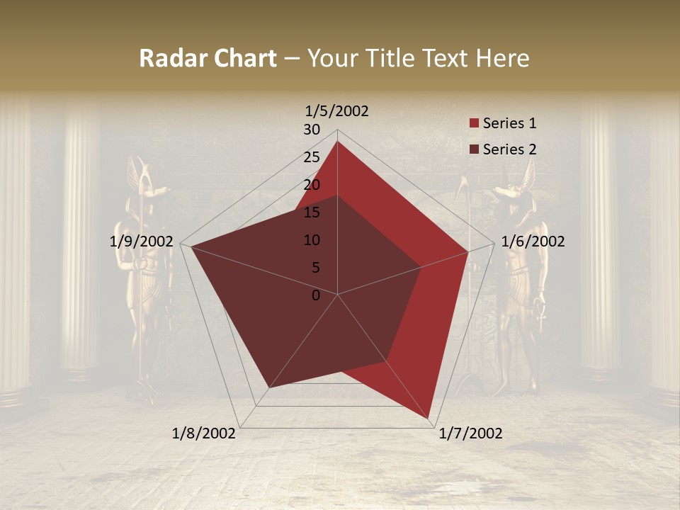Eagle Monument Pharao PowerPoint Template