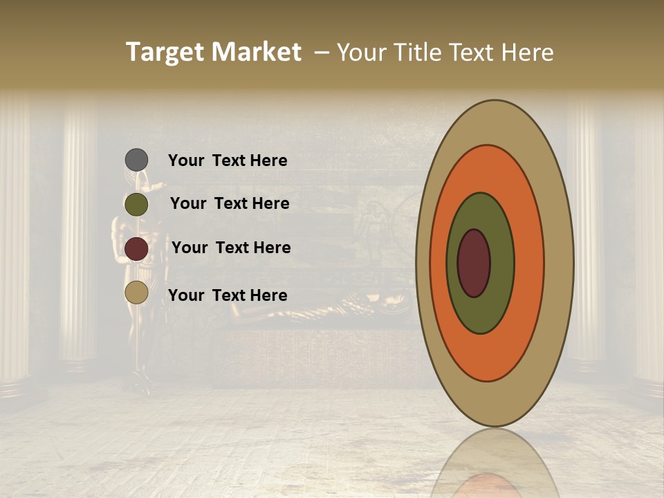 Eagle Monument Pharao PowerPoint Template