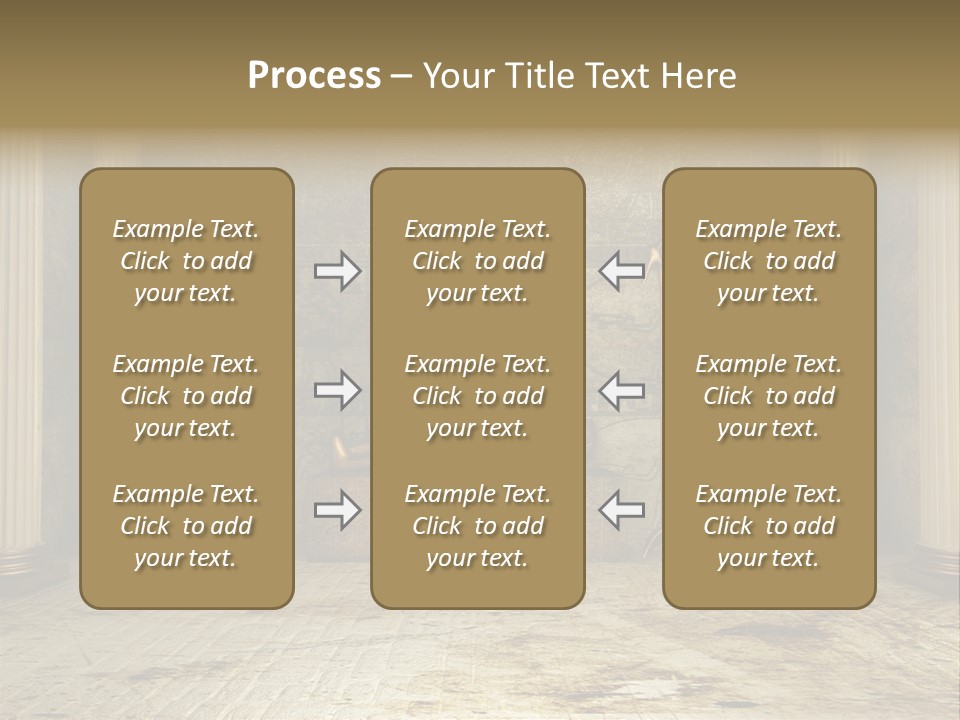 Eagle Monument Pharao PowerPoint Template