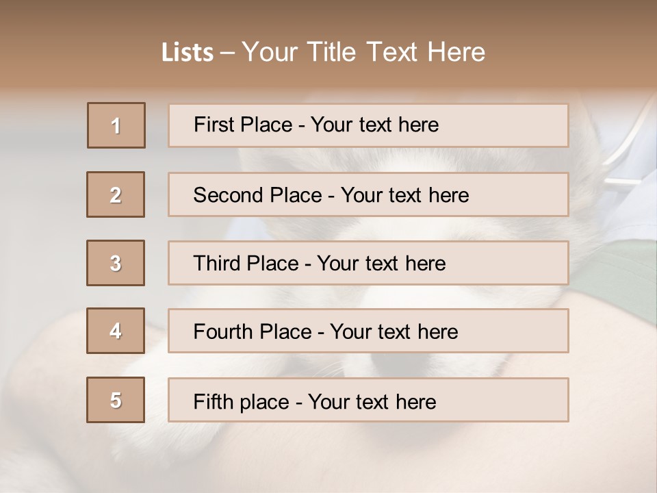 Detail Rate Health PowerPoint Template