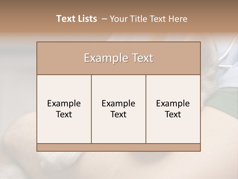 Detail Rate Health PowerPoint Template