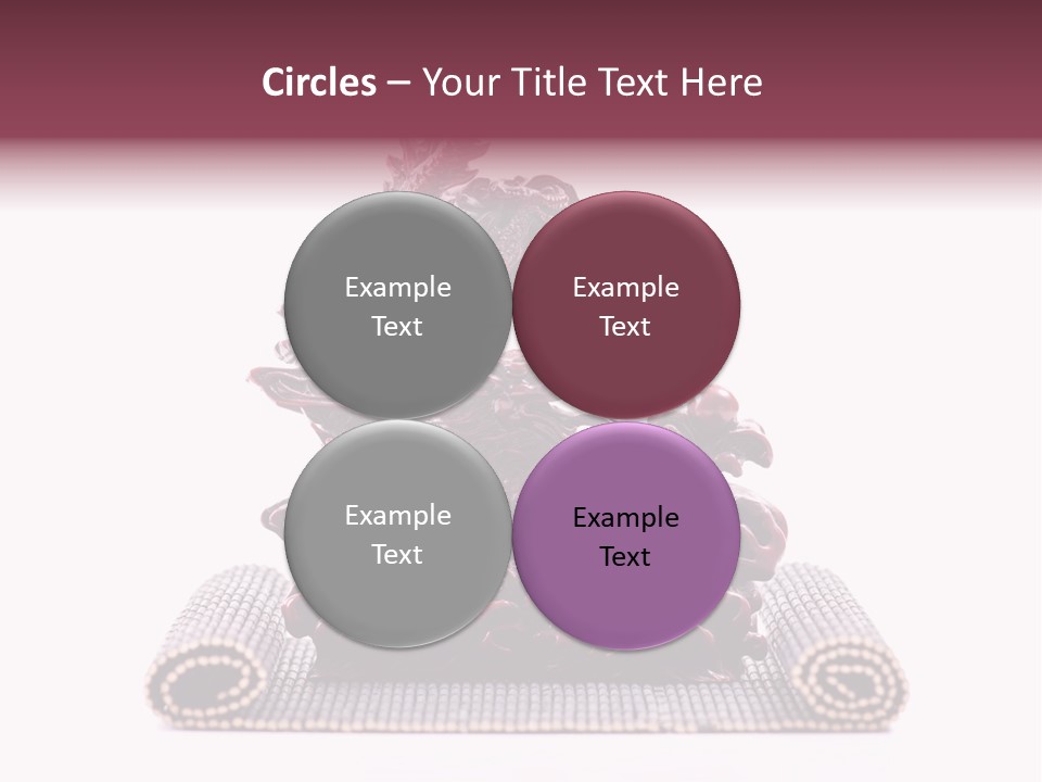 Beautiful Eastern Sculpture PowerPoint Template