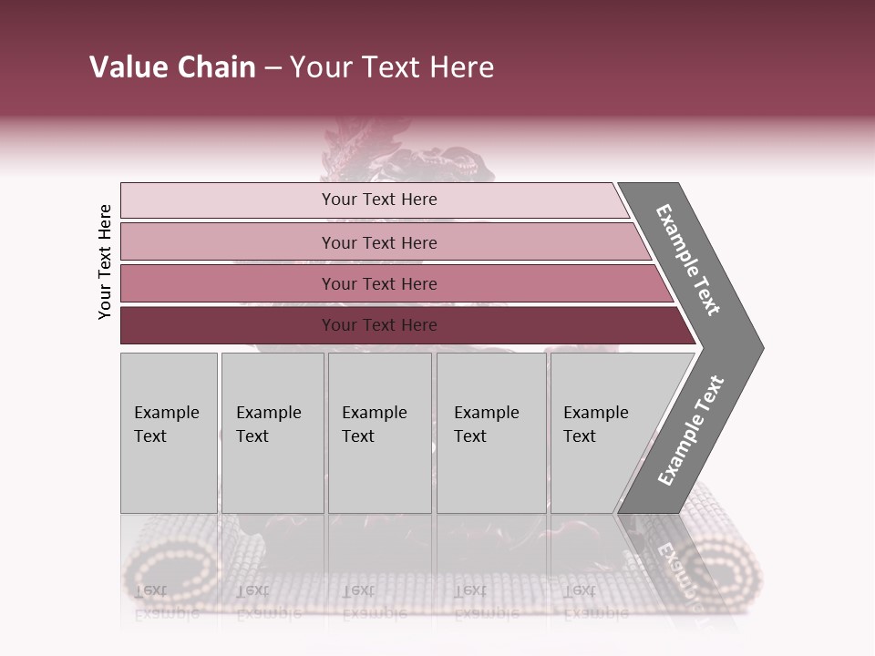 Beautiful Eastern Sculpture PowerPoint Template