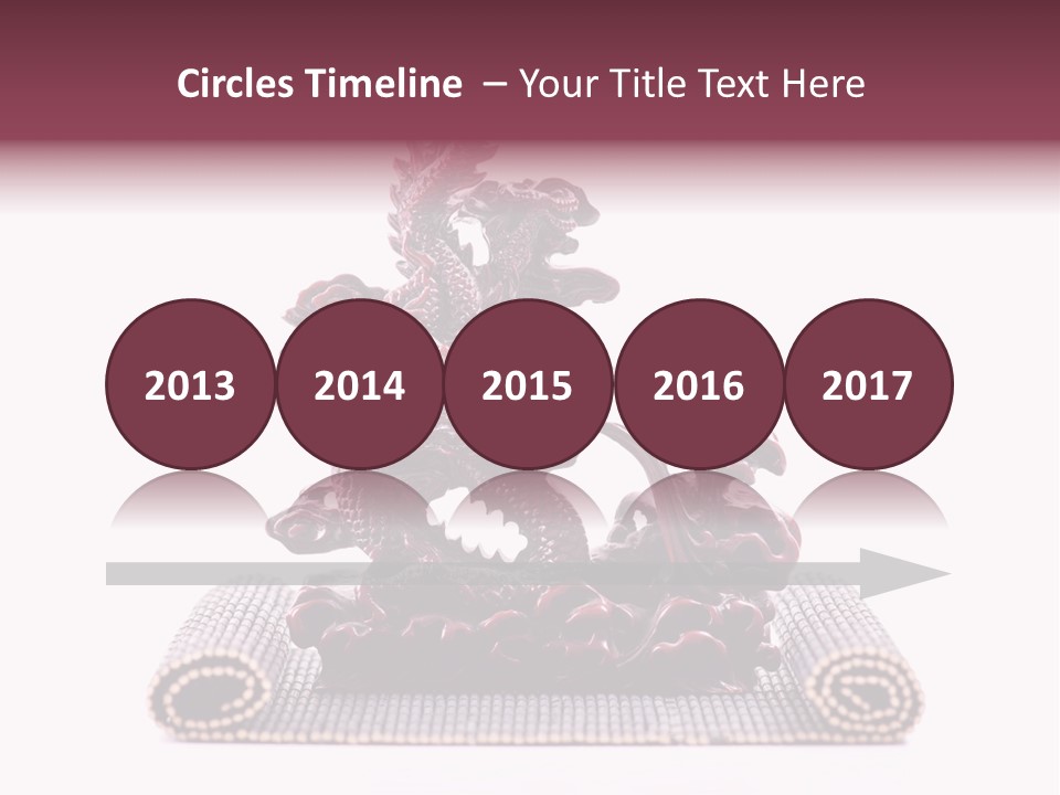 Beautiful Eastern Sculpture PowerPoint Template