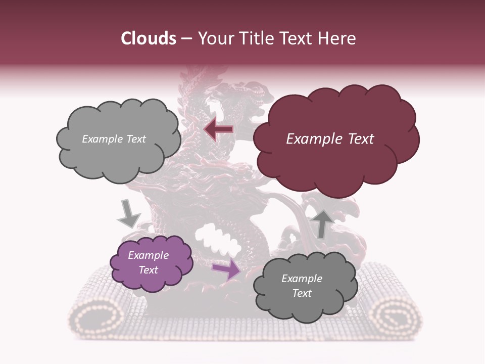 Beautiful Eastern Sculpture PowerPoint Template