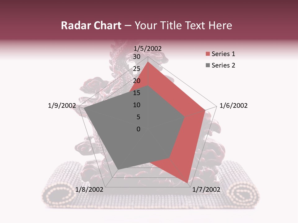 Beautiful Eastern Sculpture PowerPoint Template