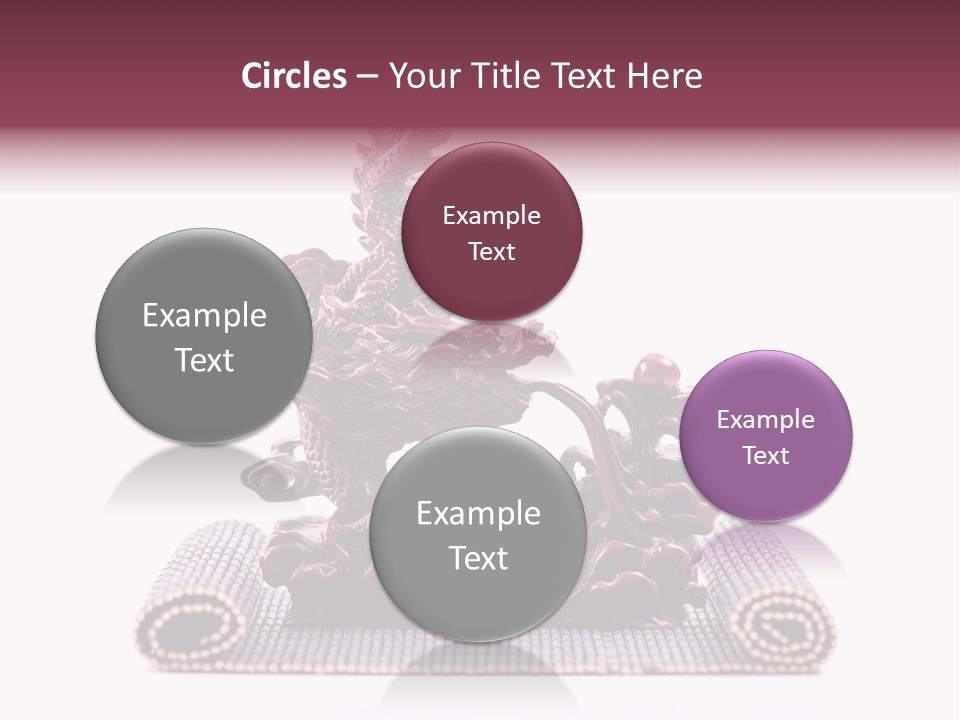 Beautiful Eastern Sculpture PowerPoint Template