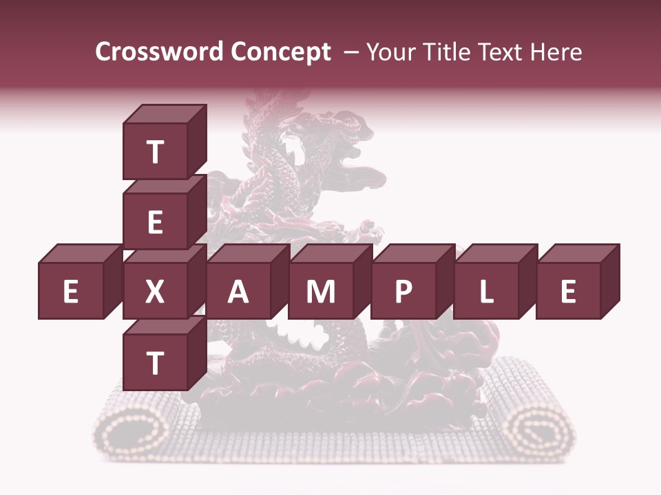 Beautiful Eastern Sculpture PowerPoint Template