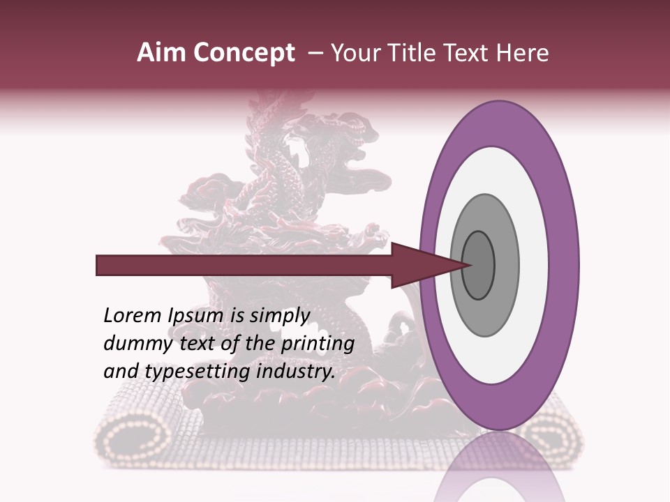 Beautiful Eastern Sculpture PowerPoint Template