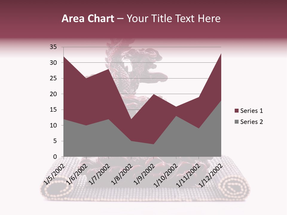 Beautiful Eastern Sculpture PowerPoint Template