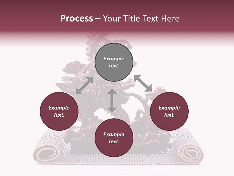 Beautiful Eastern Sculpture PowerPoint Template