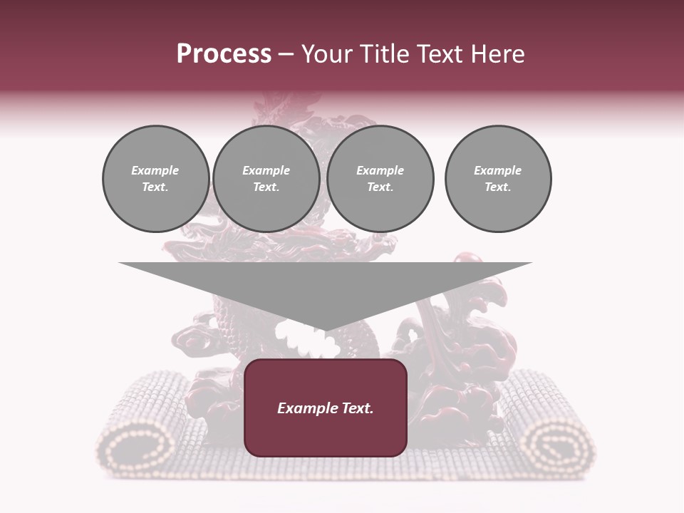 Beautiful Eastern Sculpture PowerPoint Template