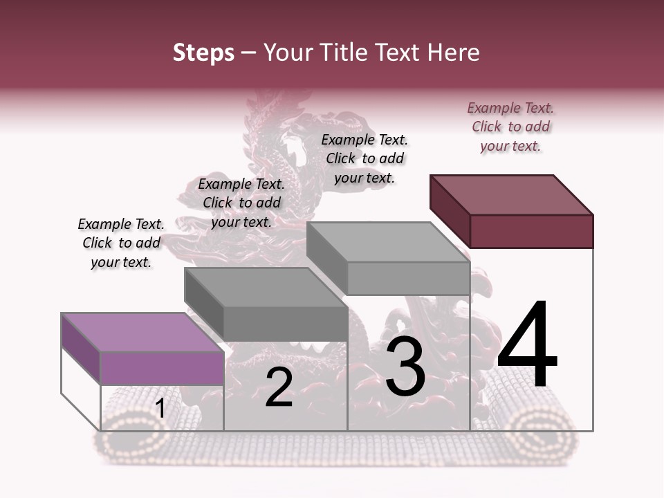 Beautiful Eastern Sculpture PowerPoint Template