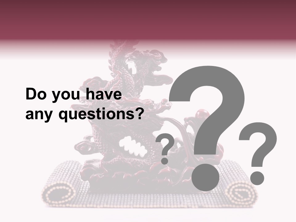 Beautiful Eastern Sculpture PowerPoint Template