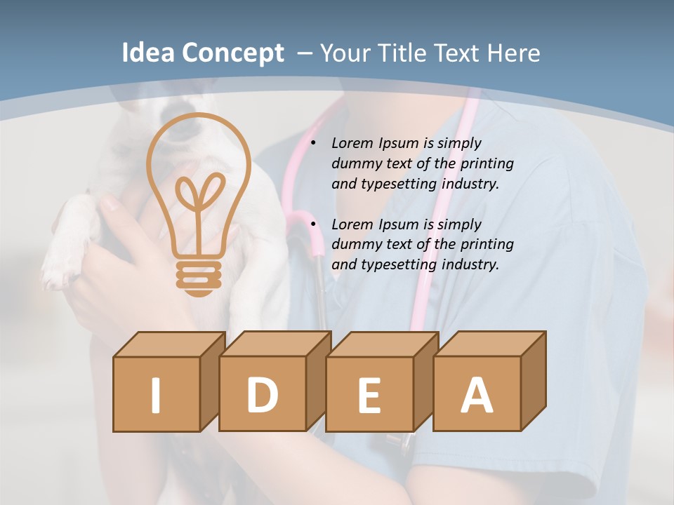 Concern Working Cheerful PowerPoint Template