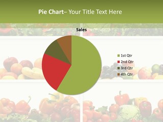 Health Yellow Nut PowerPoint Template