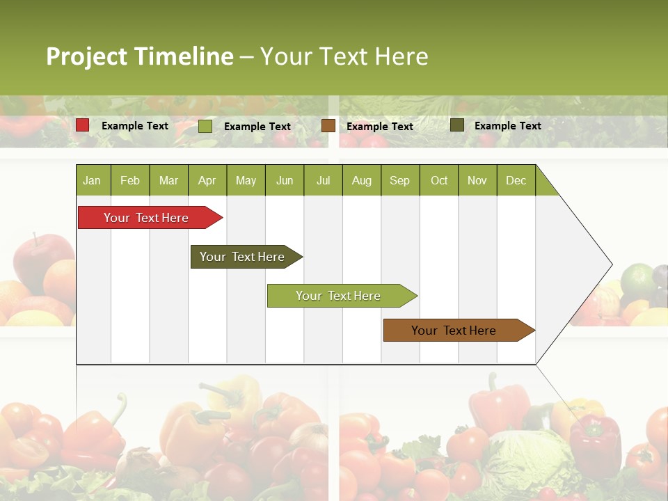 Health Yellow Nut PowerPoint Template