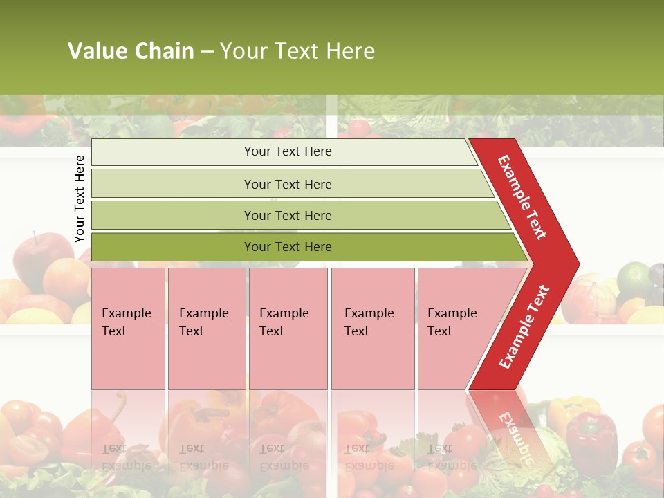 Health Yellow Nut PowerPoint Template