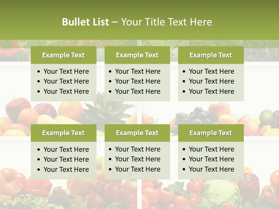 Health Yellow Nut PowerPoint Template