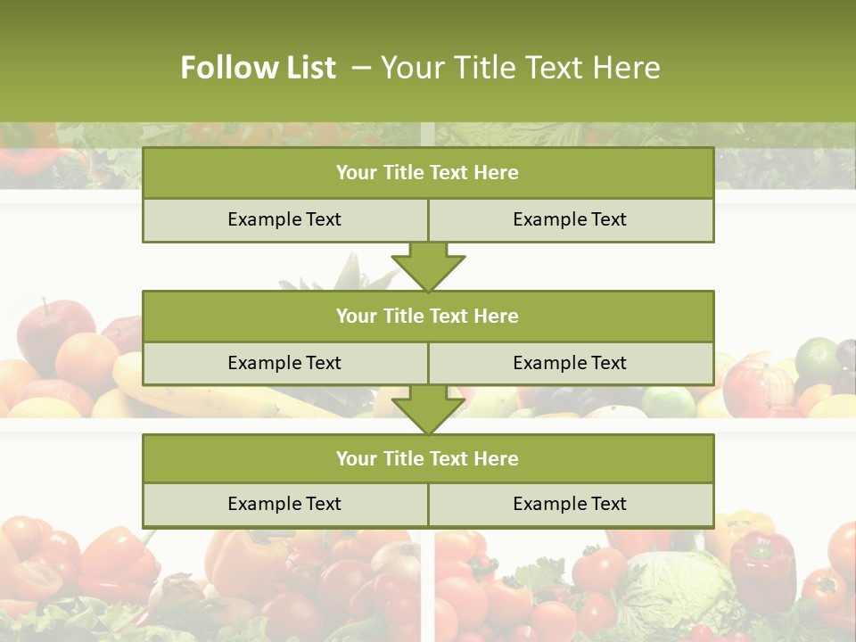 Health Yellow Nut PowerPoint Template