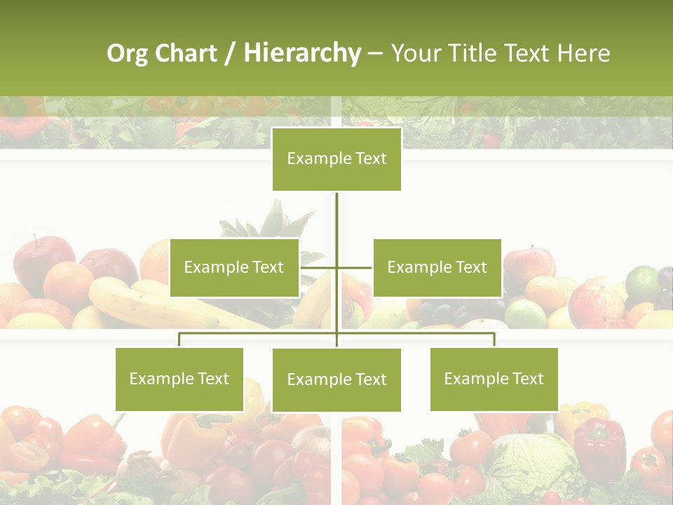 Health Yellow Nut PowerPoint Template