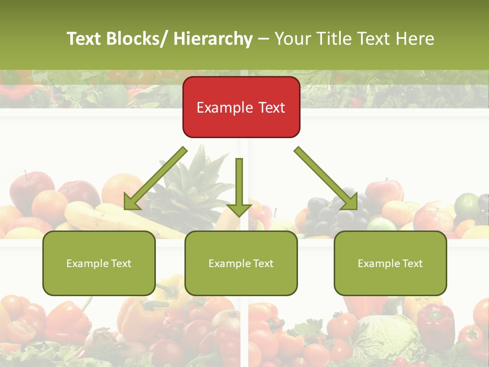 Health Yellow Nut PowerPoint Template