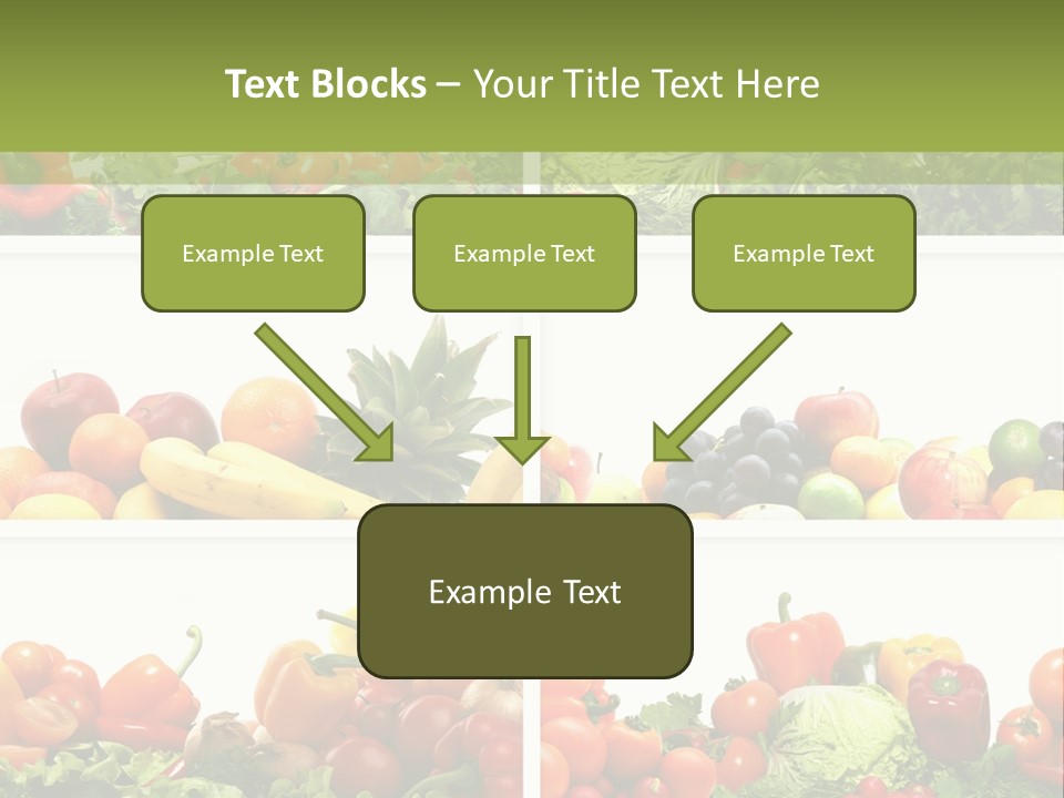 Health Yellow Nut PowerPoint Template