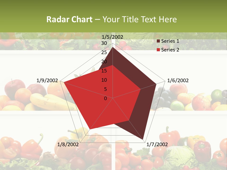 Health Yellow Nut PowerPoint Template