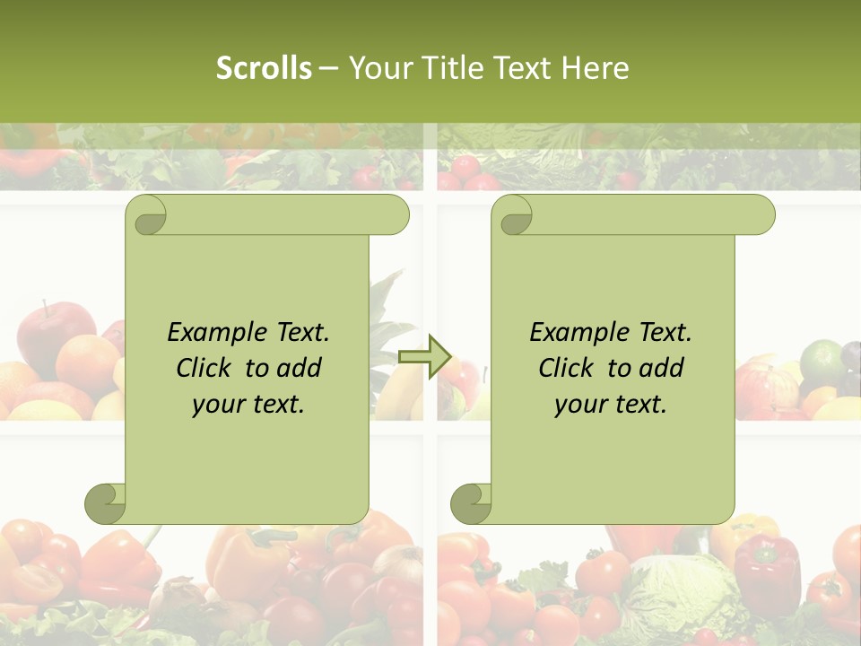Health Yellow Nut PowerPoint Template