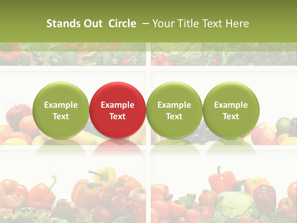 Health Yellow Nut PowerPoint Template