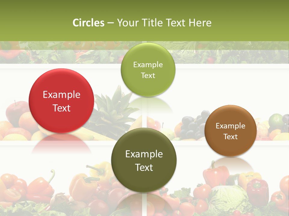 Health Yellow Nut PowerPoint Template