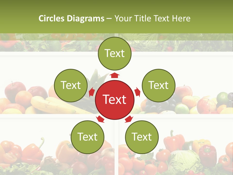 Health Yellow Nut PowerPoint Template