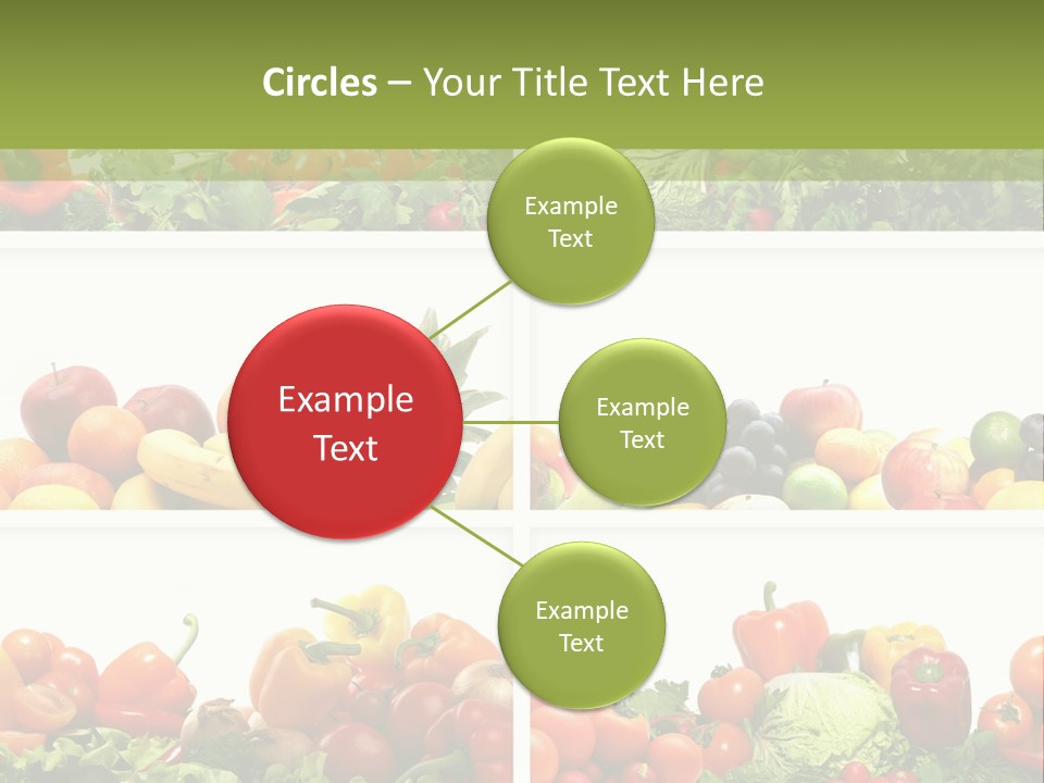 Health Yellow Nut PowerPoint Template