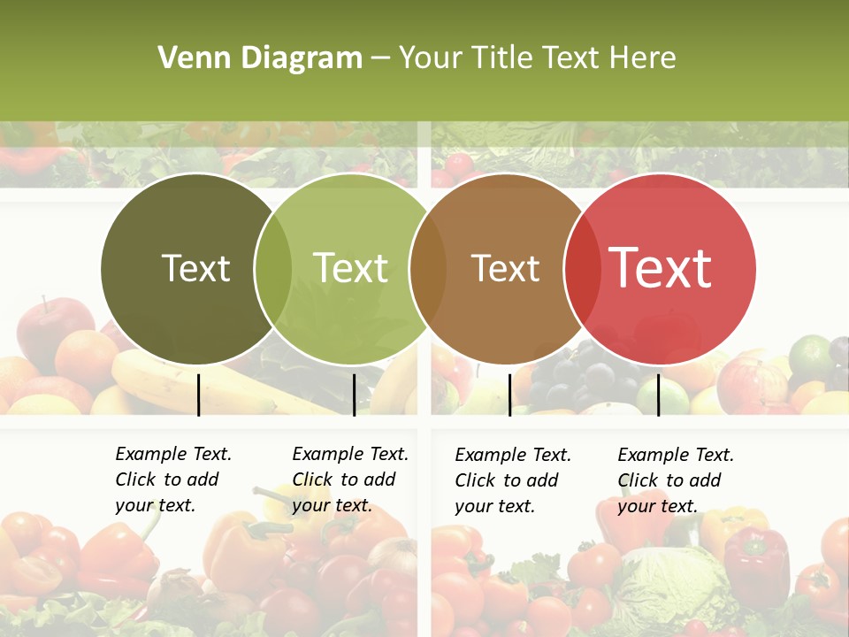 Health Yellow Nut PowerPoint Template