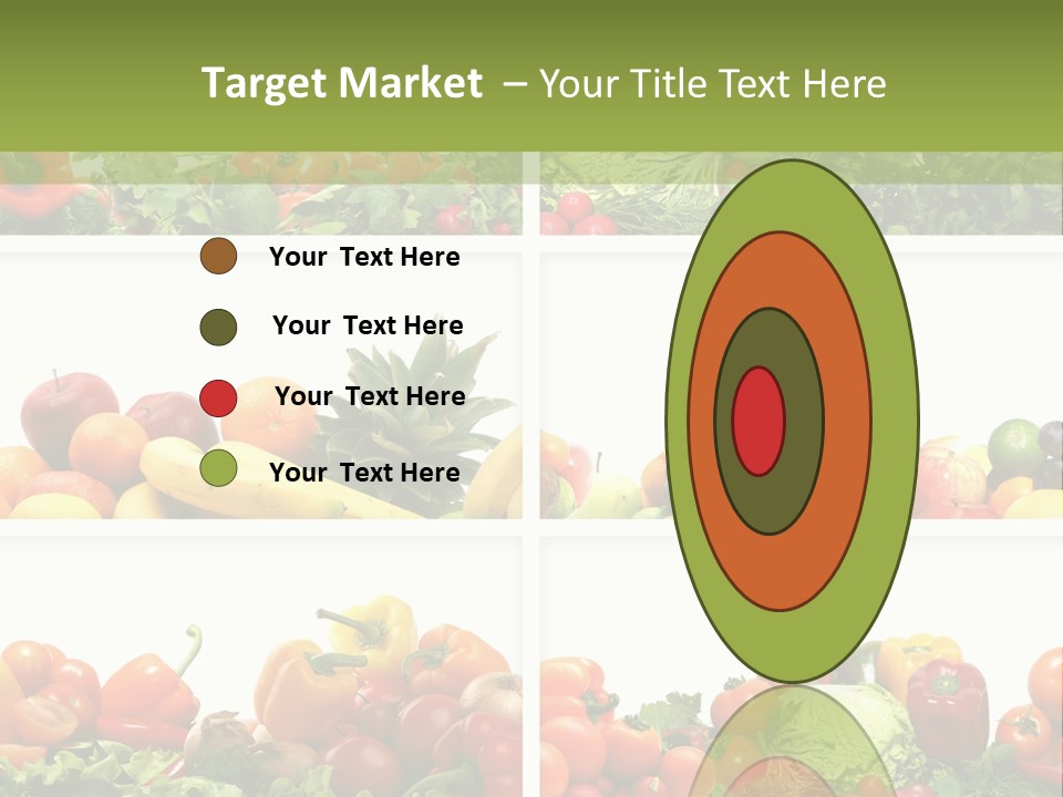 Health Yellow Nut PowerPoint Template