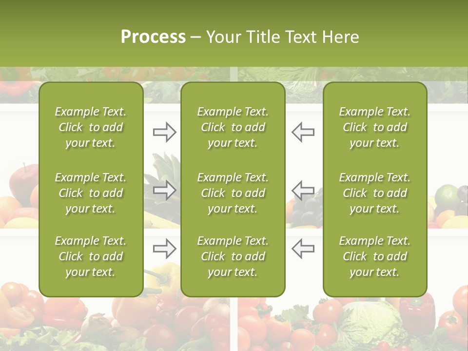 Health Yellow Nut PowerPoint Template
