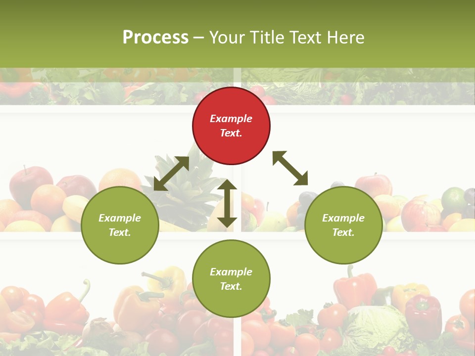 Health Yellow Nut PowerPoint Template