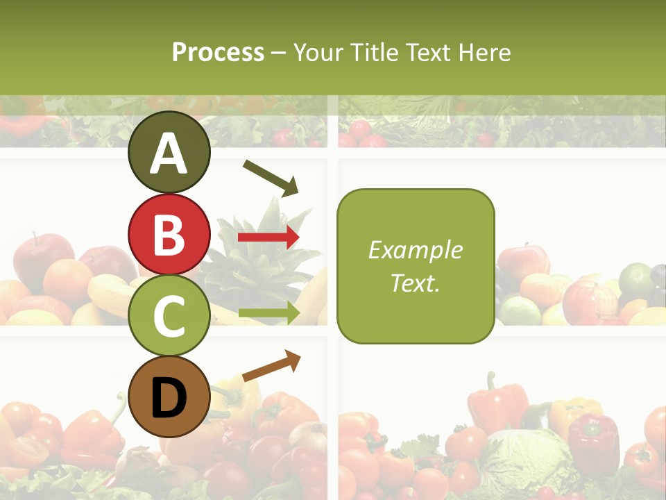 Health Yellow Nut PowerPoint Template