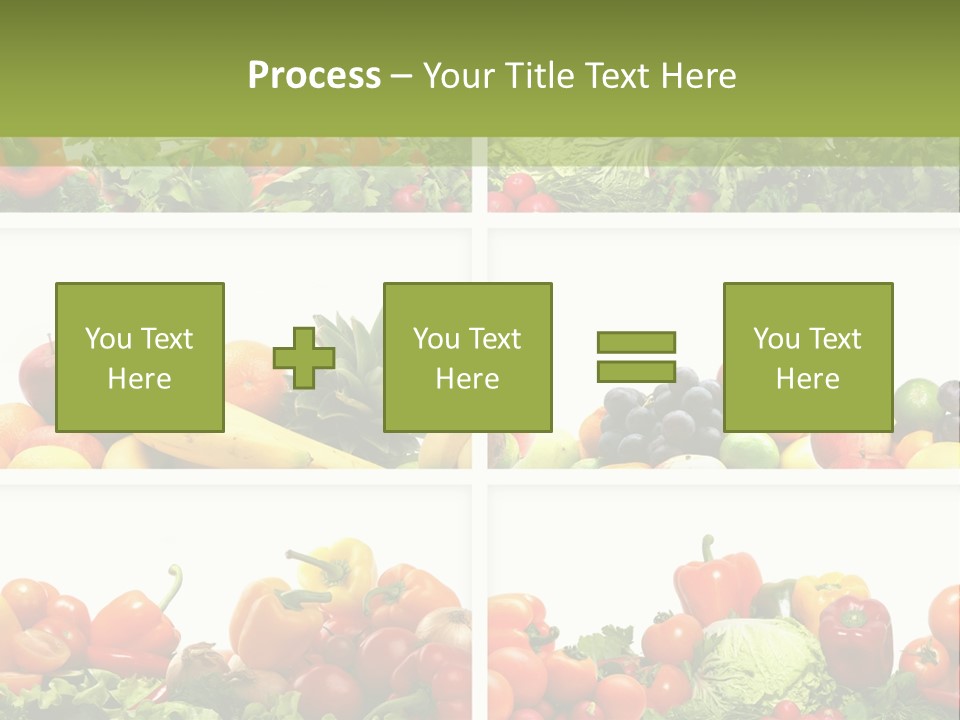 Health Yellow Nut PowerPoint Template
