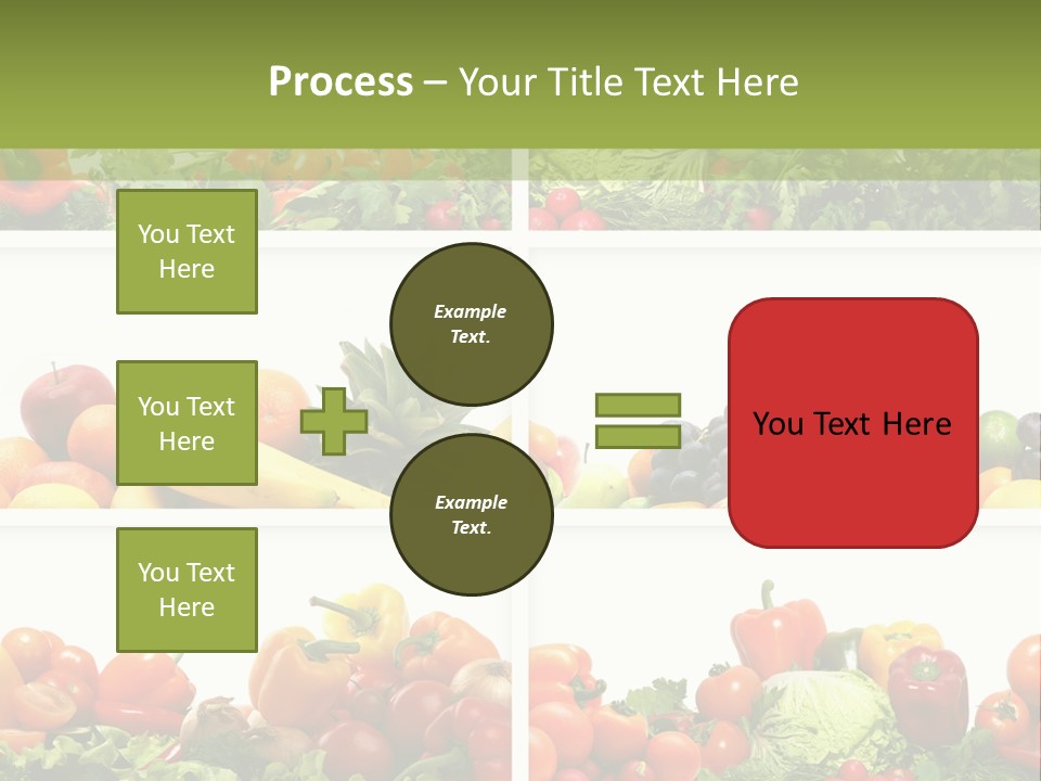 Health Yellow Nut PowerPoint Template