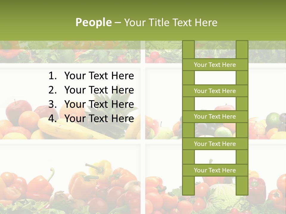 Health Yellow Nut PowerPoint Template