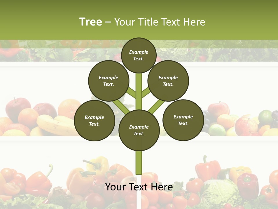 Health Yellow Nut PowerPoint Template