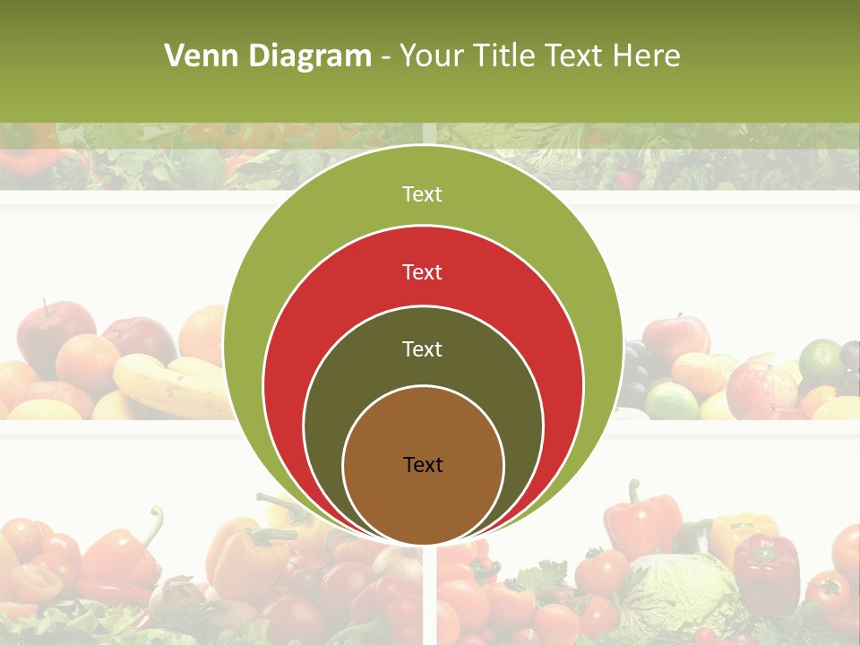 Health Yellow Nut PowerPoint Template