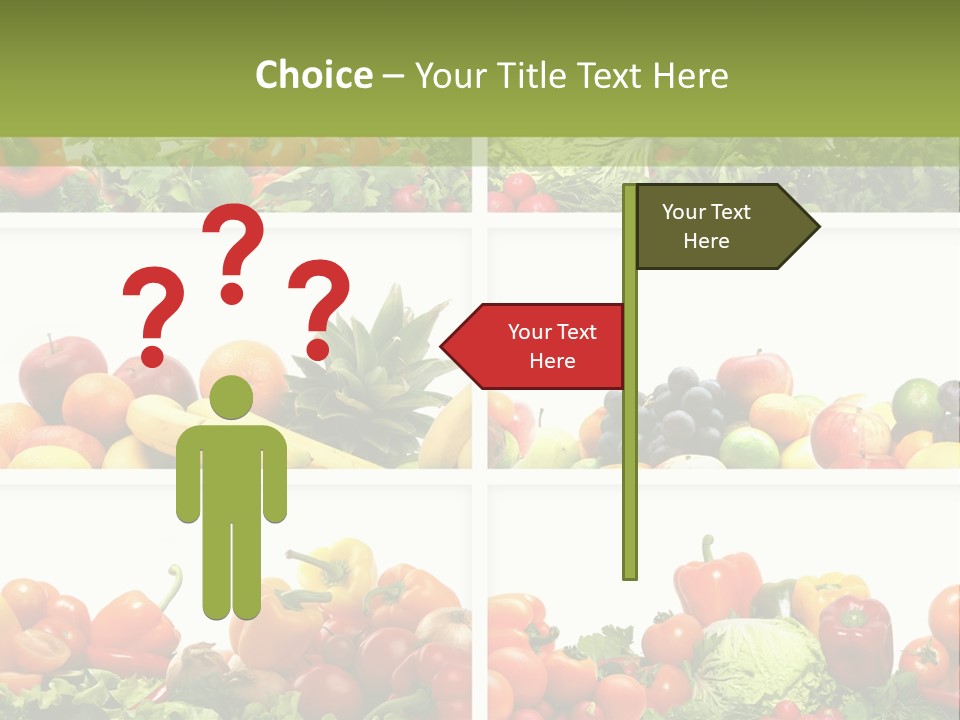 Health Yellow Nut PowerPoint Template