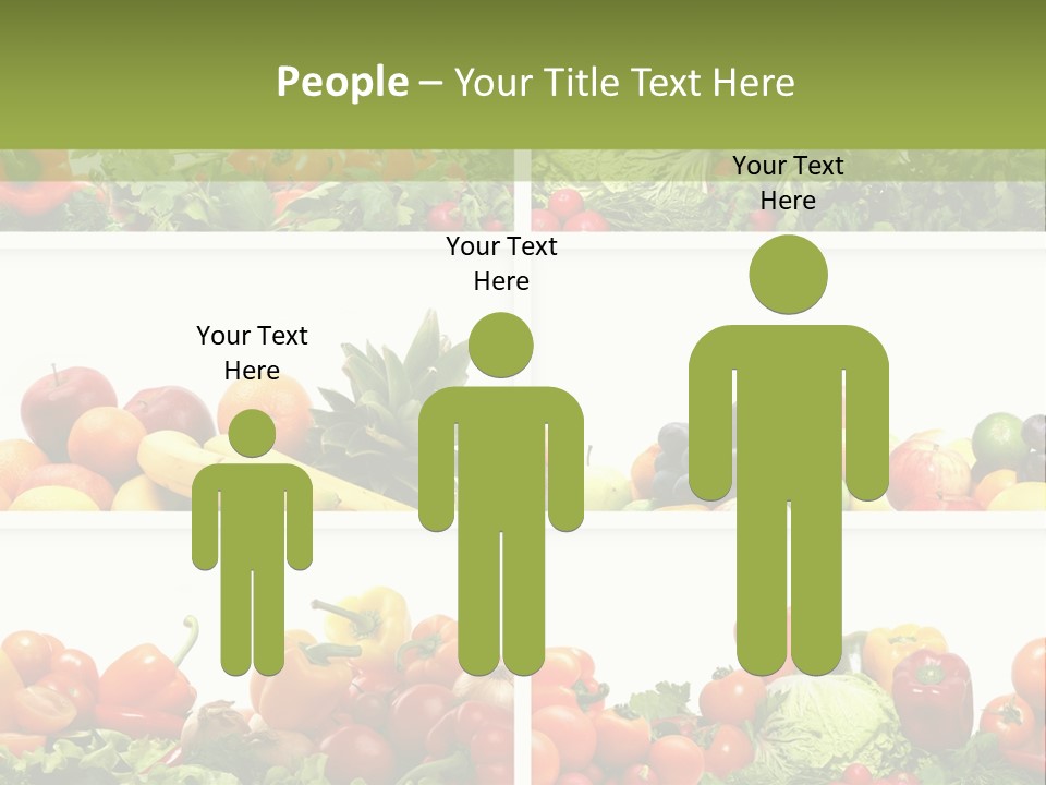 Health Yellow Nut PowerPoint Template