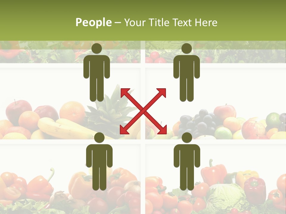 Health Yellow Nut PowerPoint Template