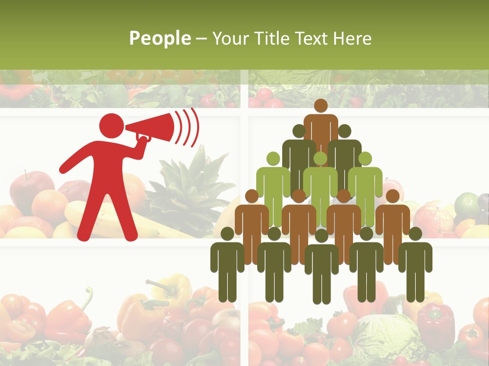 Health Yellow Nut PowerPoint Template