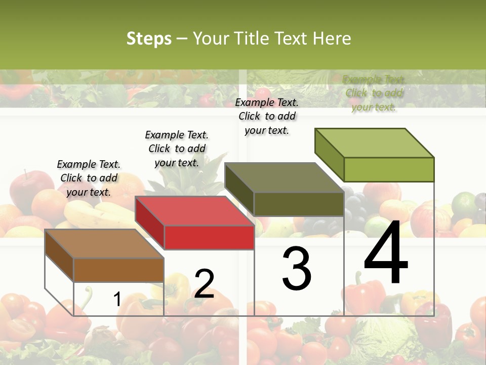 Health Yellow Nut PowerPoint Template